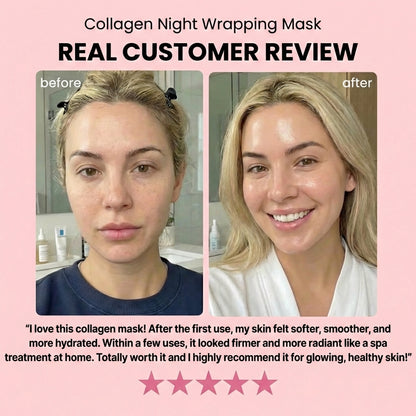 grlcode™ Collagen Night Wrapping Mask