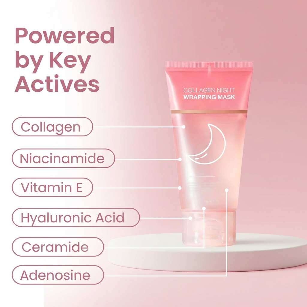 grlcode™ Collagen Night Wrapping Mask